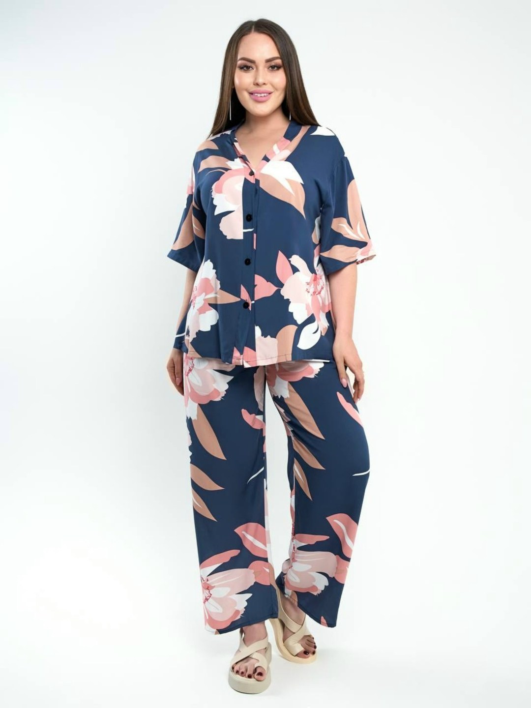 пижама плюс сайз,женская пижама,женская пижама больших размеров,пижамный комплект больших размеров,комплект пижама