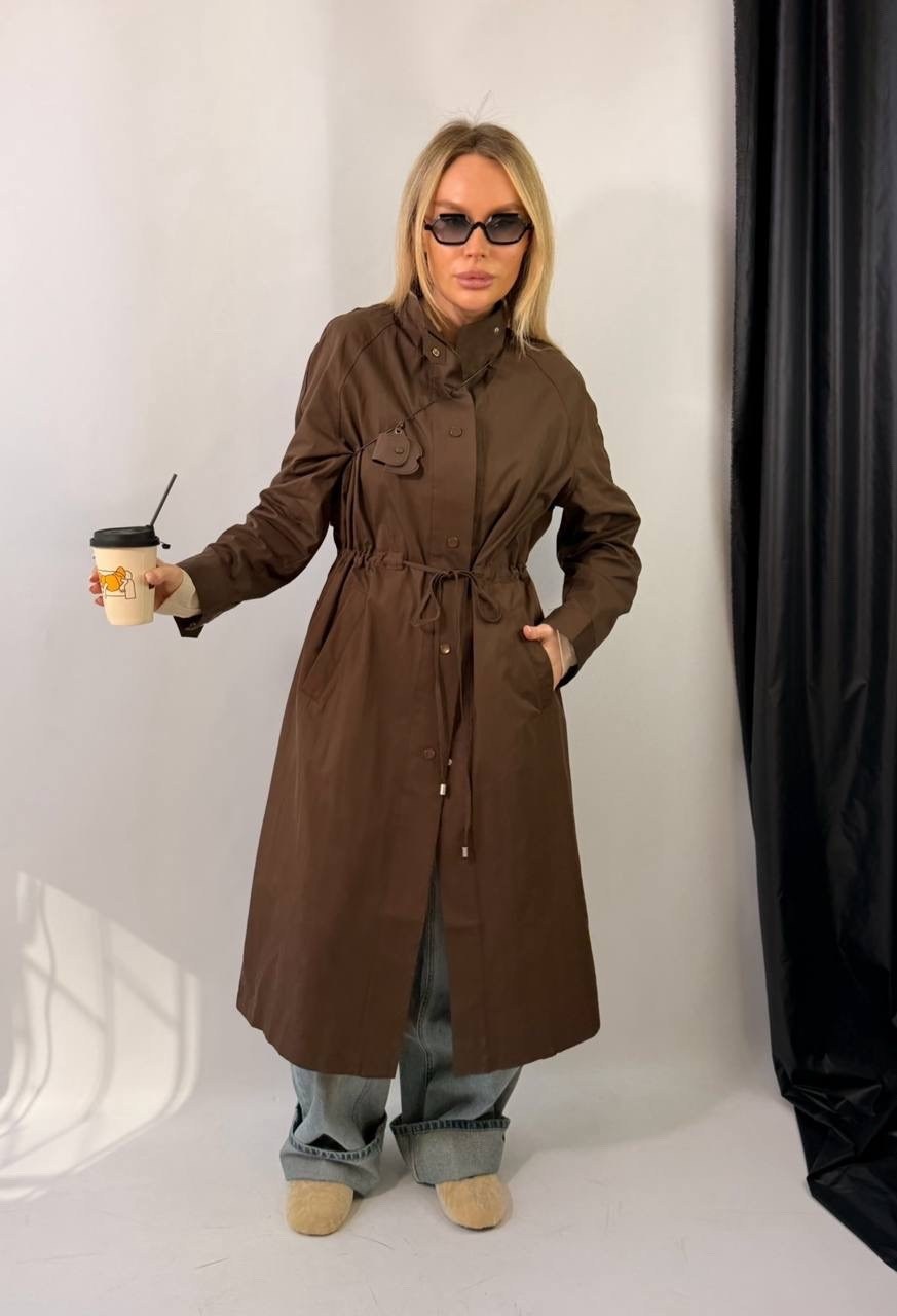 женский плащ,тренч коричневый,коричневые плащи,тренч плащ,тренч