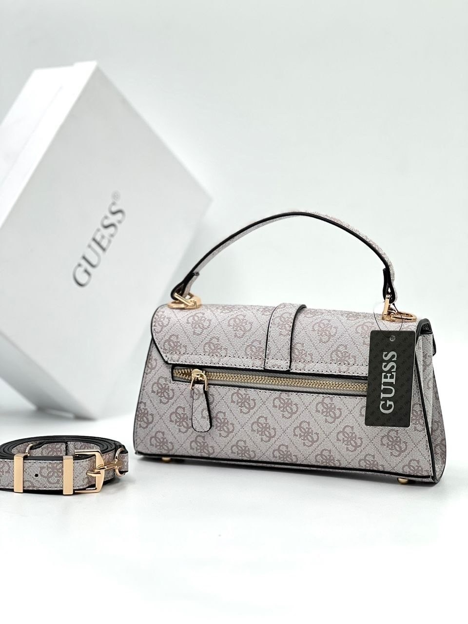 сумка женская guess,сумка guess,сумка черный guess,сумка сэтчел eco mini guess,сумочка с магнитной застежкой guess чёрный