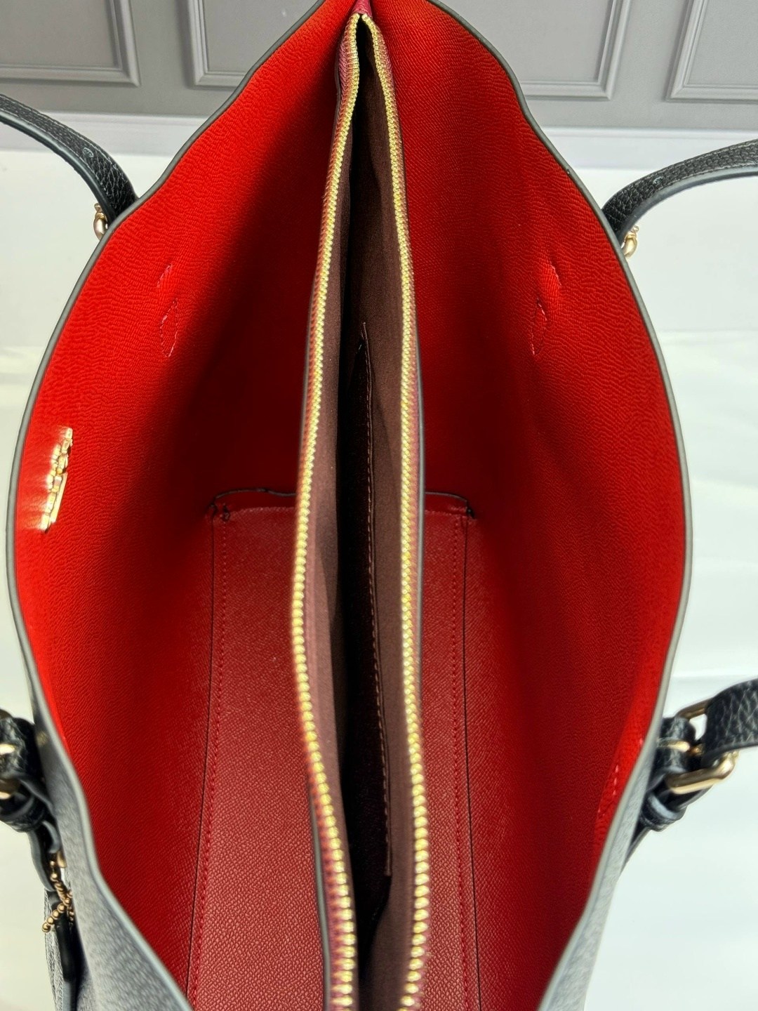 coach mollie tote in signature canvas,сумка шоппер coach,coach mini city tote signature canvas cn733 black/brown,сумка-тоут coach,сумка женская coach