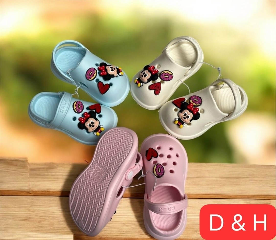 детские шлепанцы,,кроксы с микки маусом,детские кроксы,сандалии детские