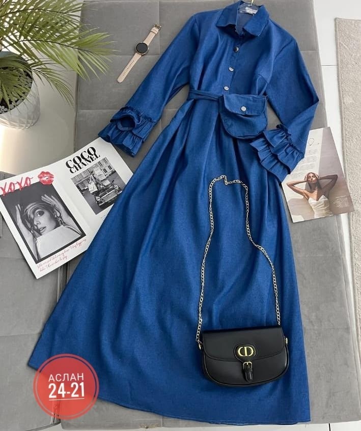 платье из джинсовой ткани,женское джинсовое платье,джинсовая платье,джинсовое платье с длинными рукавами,женское джинсовое платье с длинным рукавом