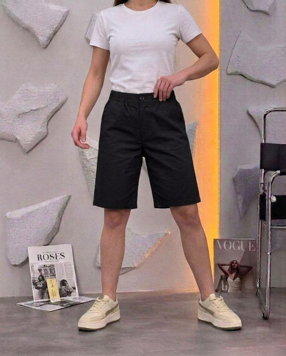 шорты женские,шорты бермуды женские,шорты женские бермуды удлиненные,повседневные шорты,шорты бриджи