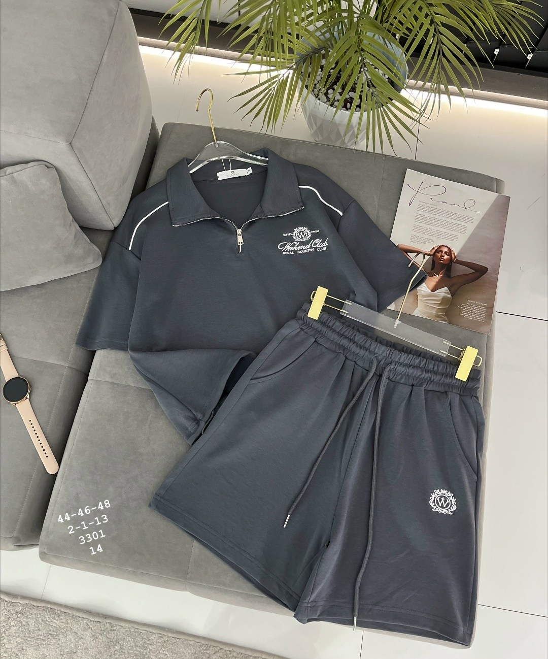 костюмчик,костюм с шортами и футболкой поло летний insomand,женские костюмы,спортивный костюм,костюм двойка