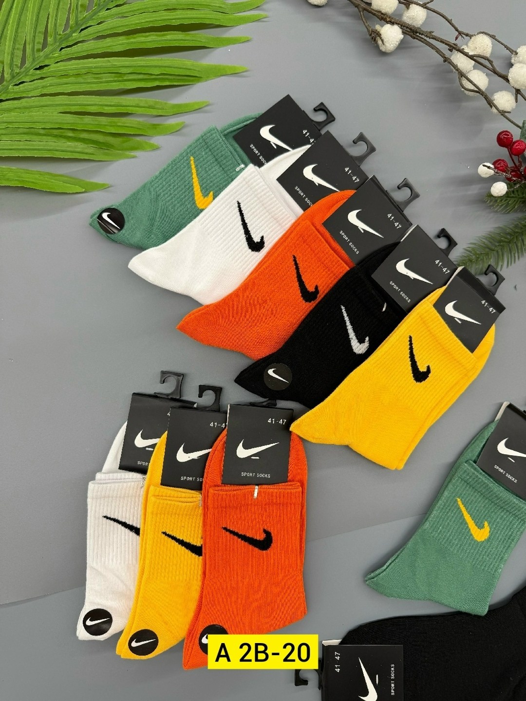 комплект носков мужских nike nop2_5 разноцветных 41-47,комплект носков nike,мужские носки,комплект носки мужские,носки комплект