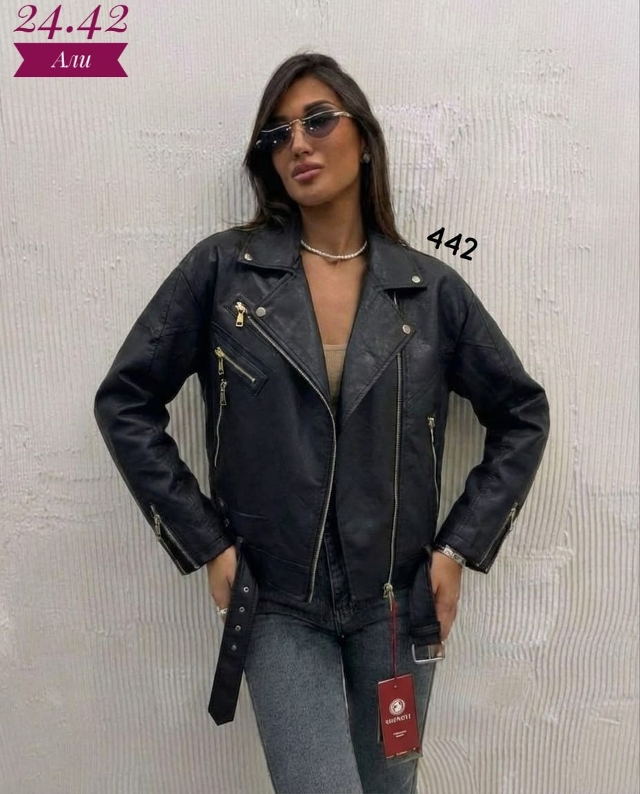 кожаная куртка,косуха кожаная куртка оверсайз queen sophie,женская куртка,женская кожаная куртка,куртка