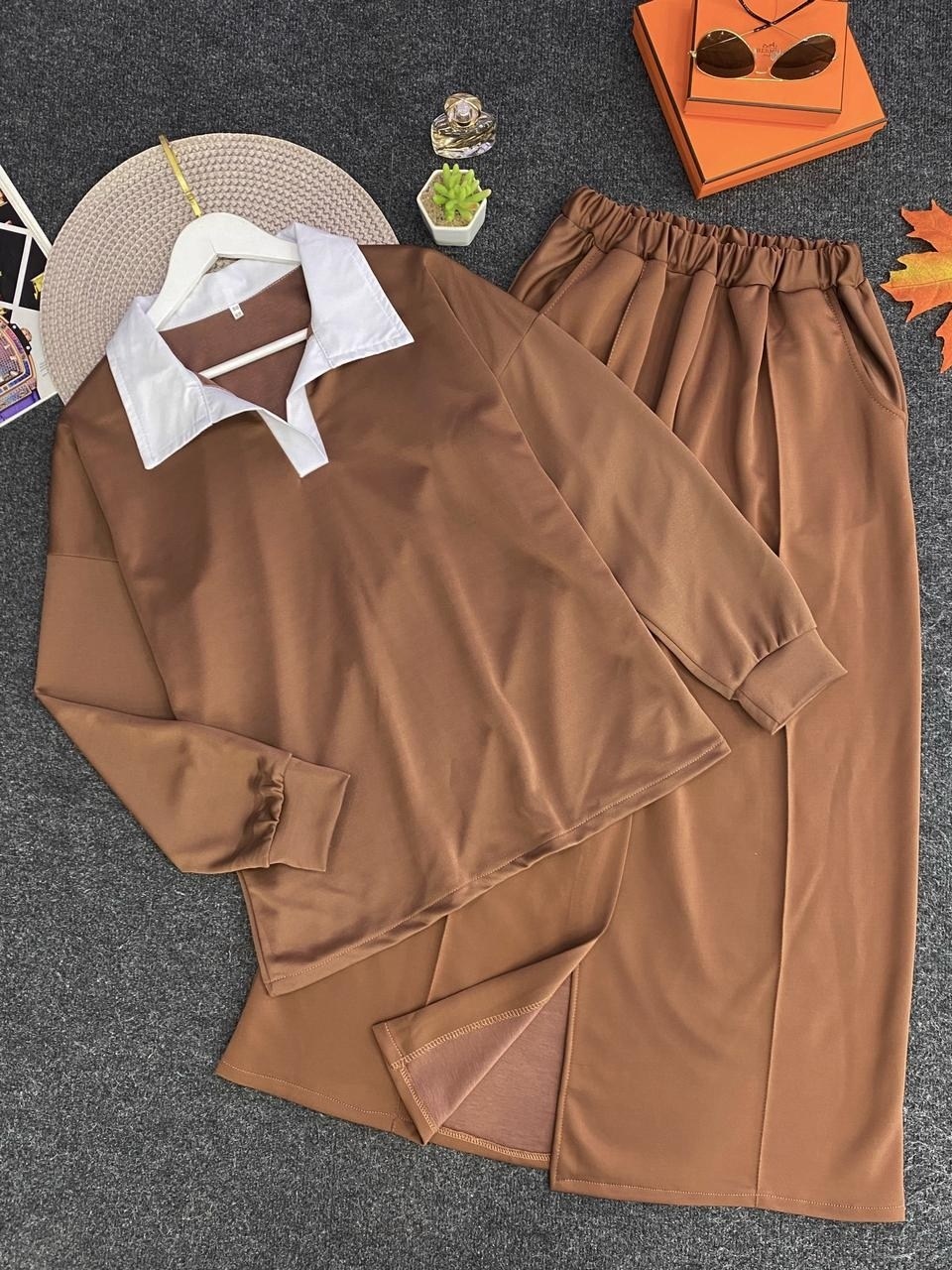 костюм двойка женская,костюм трикотажный,женский трикотажный костюм с юбкой,трикотажный костюм с юбкой,костюм юбка и кофта