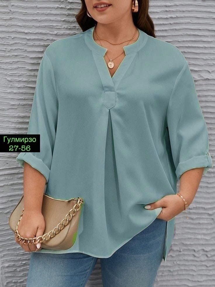 женская рубашка больших размеров,блузка больших размеров ткань лайт,блуза свободная,блузка лайт,блузка женская