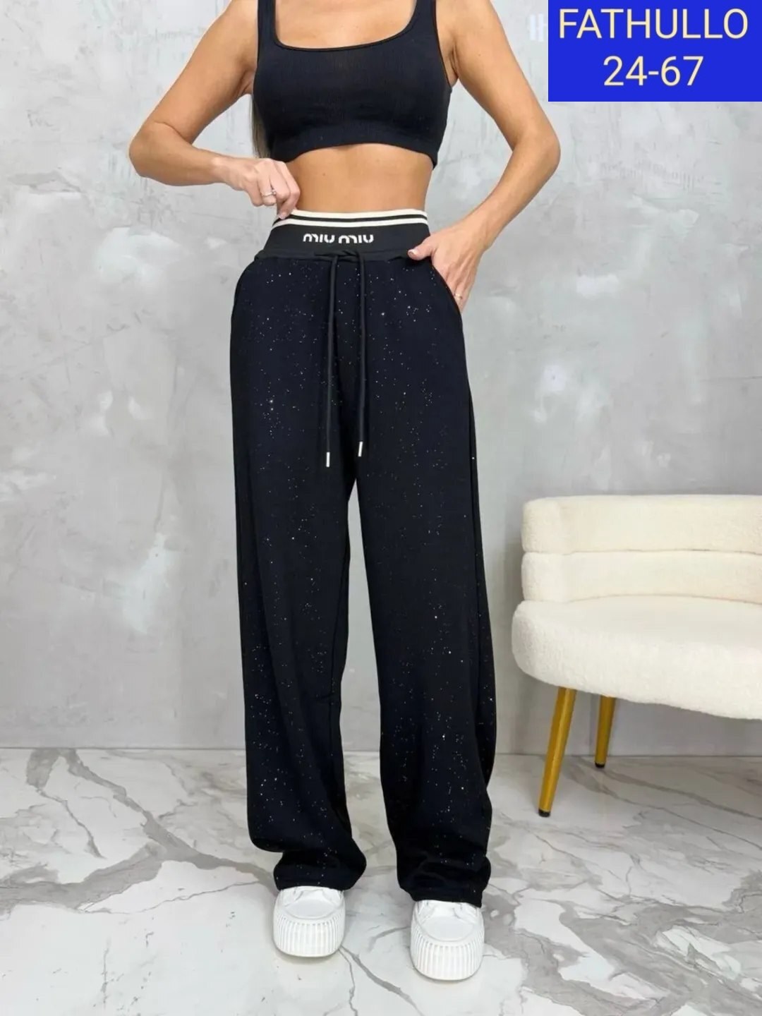 брюки со стразами,штаны женские,штаны палаццо,брюки спортивные женская,штаны палаццо женские утепленные с люрексом