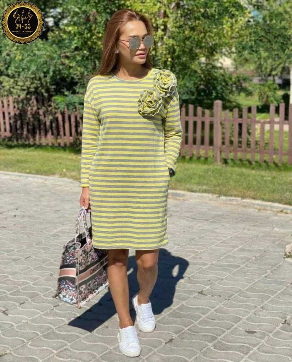 платье в полоску теплое,платье женской,платье,модное платье,платье из трикотажа в полоску