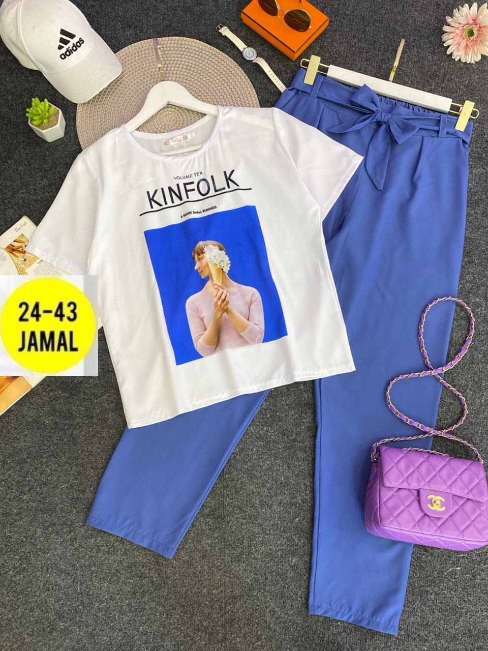 костюм двойка женская,женский костюм двойка футболка/штаны nobilitas голубой (l размер),костюм летний женский,костюм двойка,спортивные костюмы женские