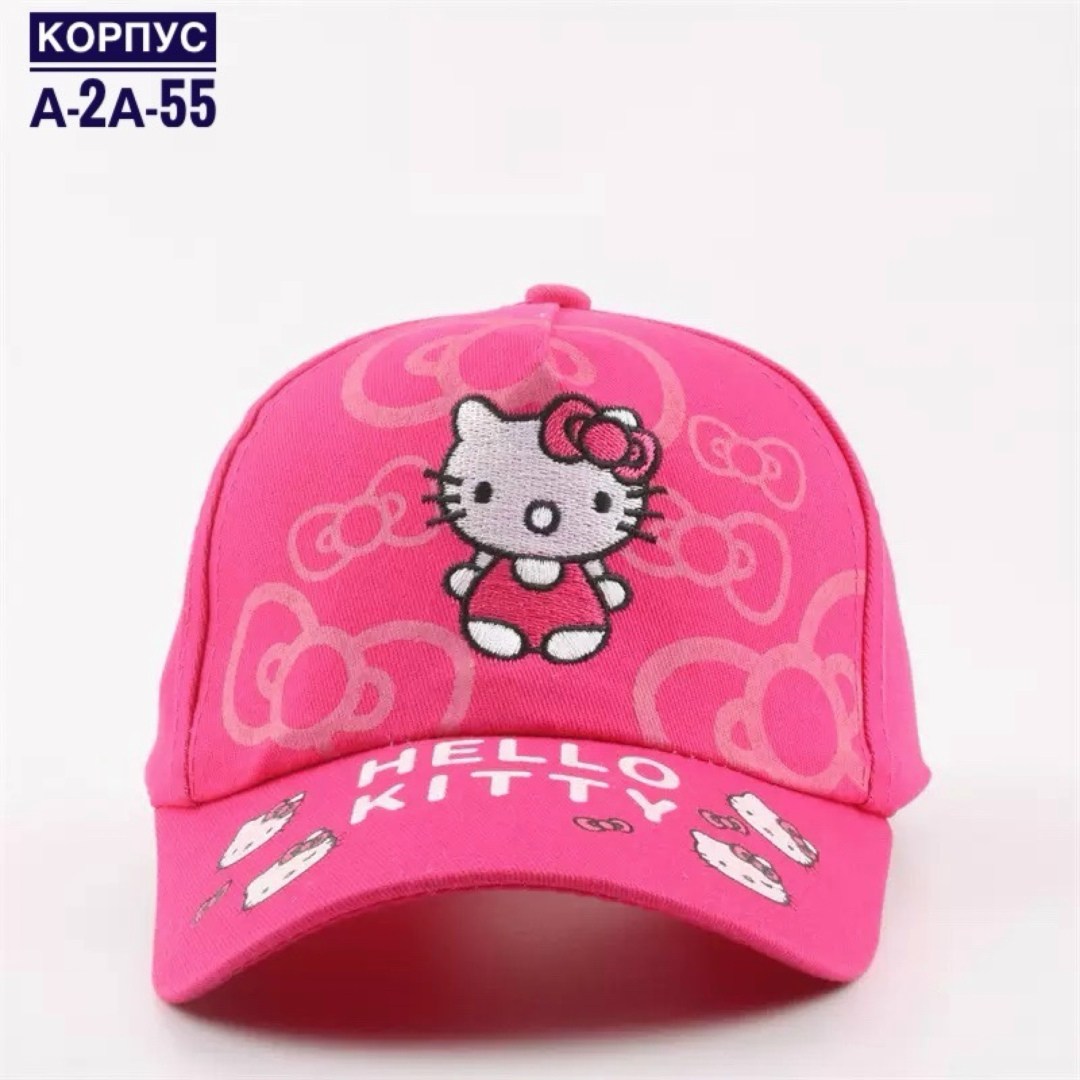 кепка хелло китти,кепка для девочек,бейсболка хелло китти,кепки детские для девочек,бейсболка для девочек
