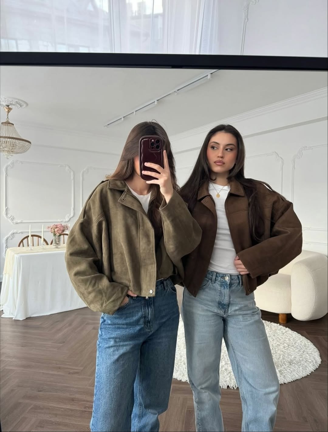 замшевая куртка,повседневная куртка,куртка бомбер оверсайз из замши m.wish 453276404,бомбер куртка,куртка модная