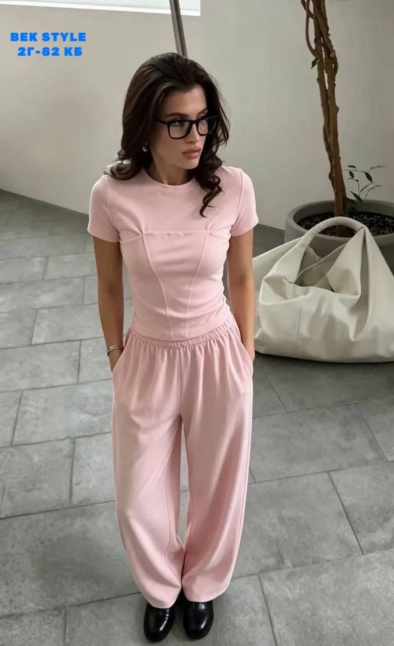 брюки комплект,повседневный костюм,широкие брюки,широкие брюки женские,костюм женский повседневный