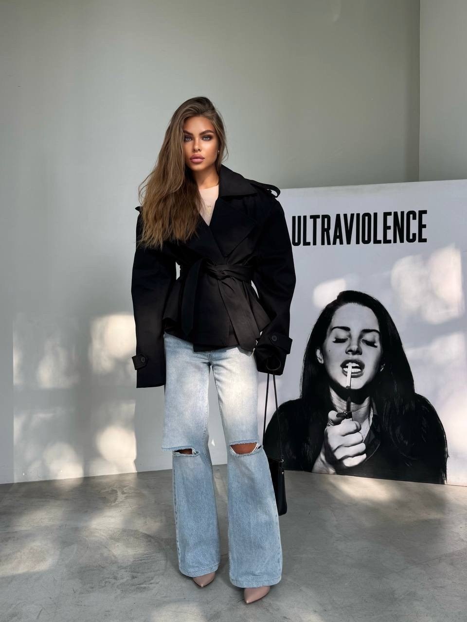 повседневная куртка,женский тренч,куртка с поясом