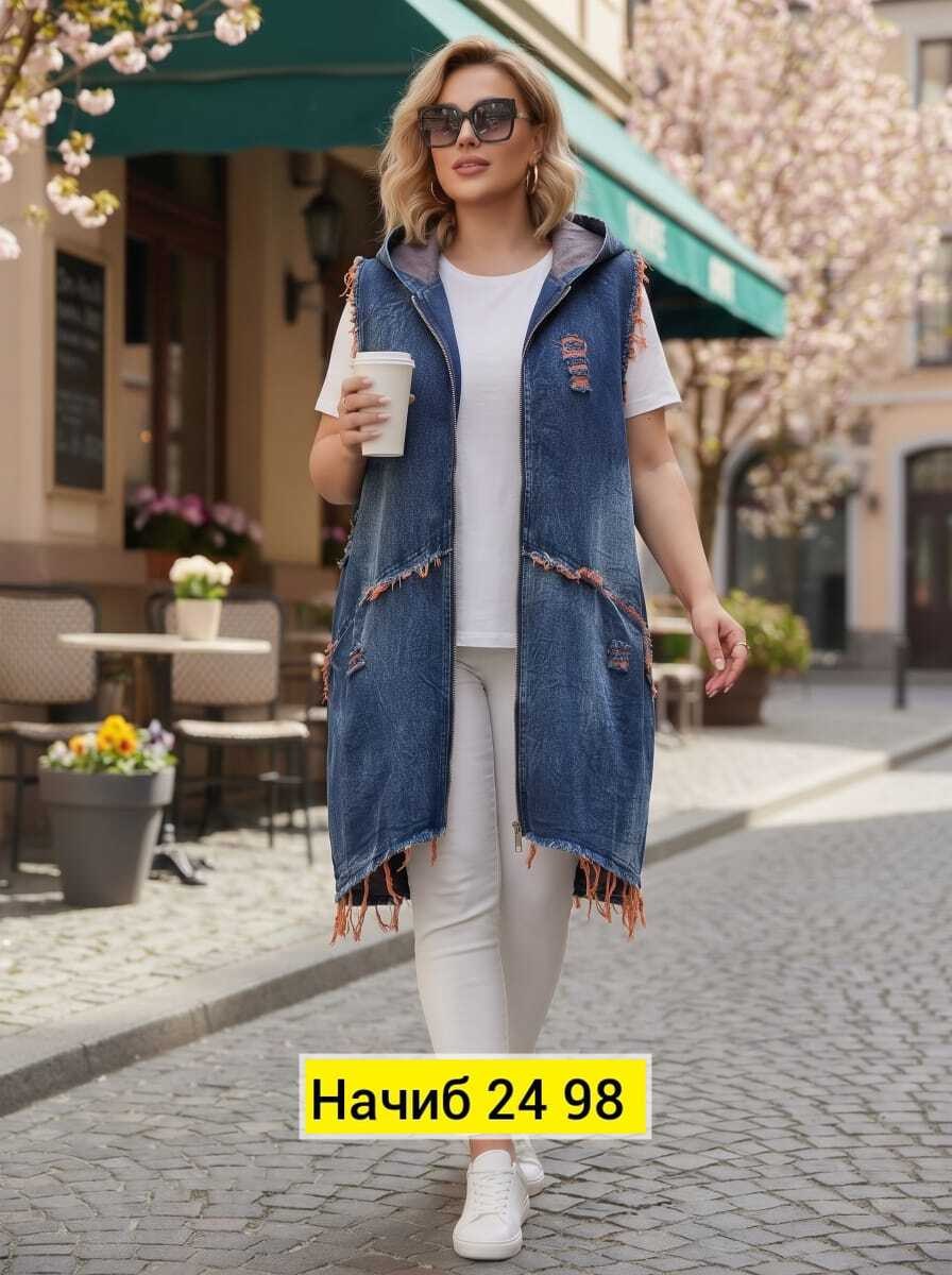 жилет джинсовый женский с карманами,жилет джинсовый женский,женский джинсовый жилет большого размера,джинсовая жилетка ,жилет из джинса