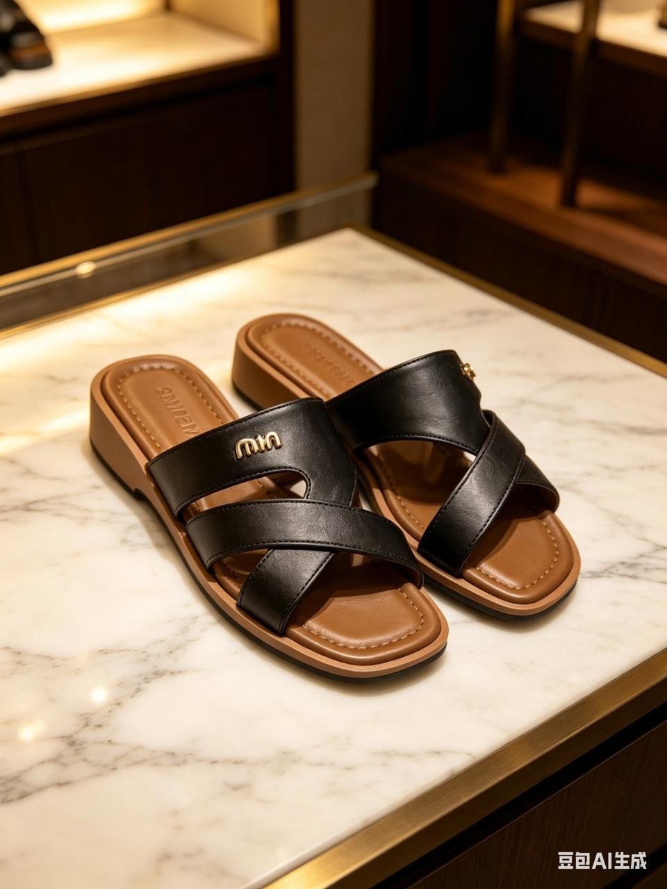 шлепки фенди,,тапочки фенди,кожаные шлепанцы,женские шлепанцы