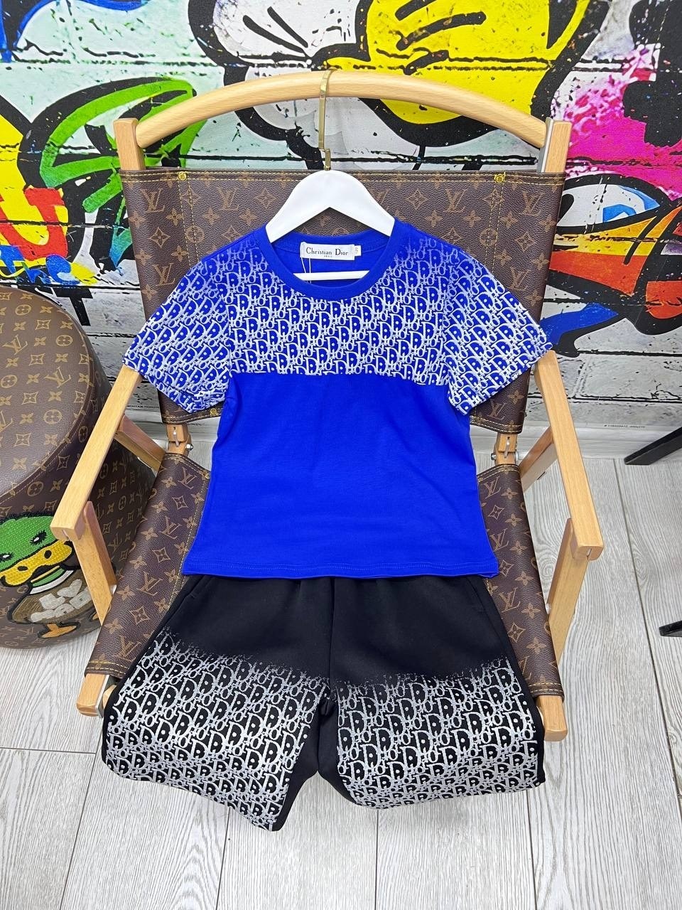 комплект одежды,футболки комплект,костюм для мальчика,костюм диор,одежда для мальчика