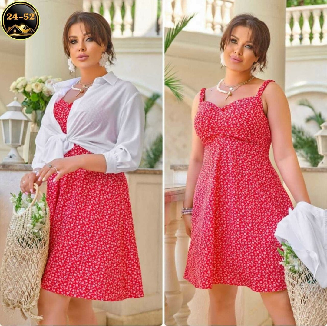 платье летнее женское,платье летнее,сарафан с рубашкой,приталенное платье,сарафан с кофтой