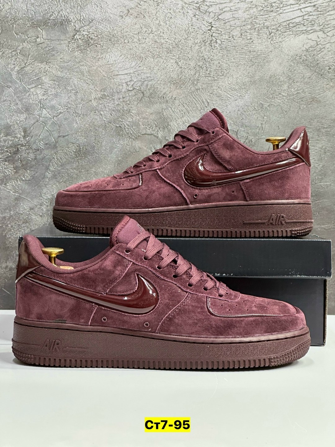 nike air force 1 low цвет бордовый,,nike air force 1 '07,кроссовки nike air force 1 low цвет бордовый,nike air force 1 low