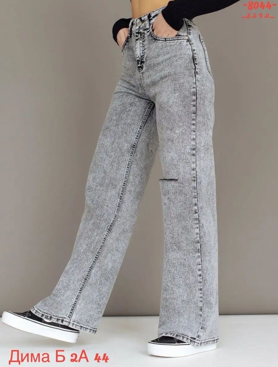 женские рваные серые джинсы палаццо,джинсы женские nk lab серые,женские джинсы,женские джинсы palazzo grey,широкие джинсы женские