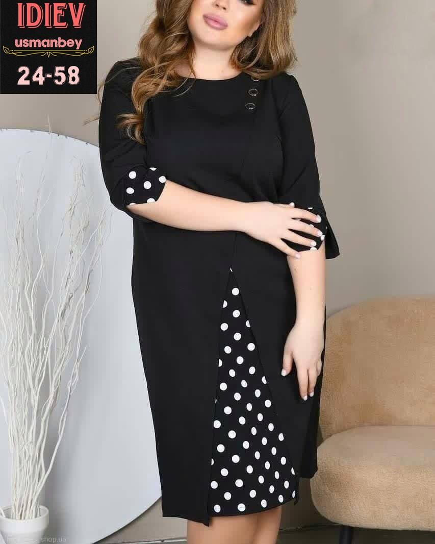 комбинированное платье,платье на заказ, платье,платья для полных,женские платья больших размеров