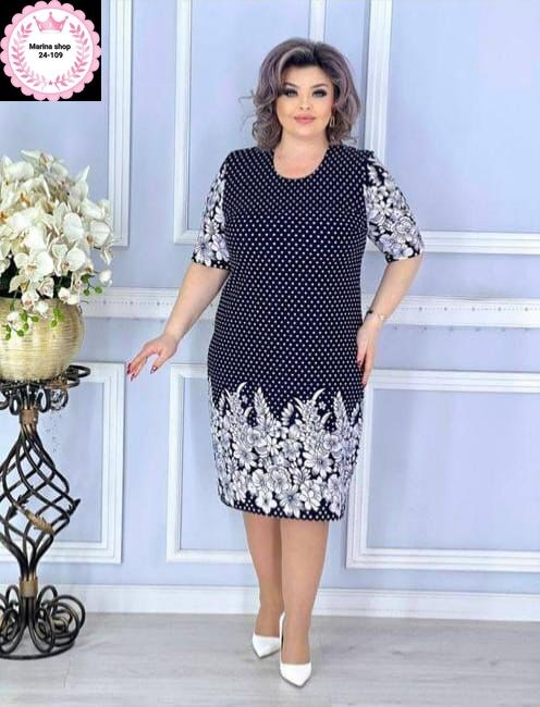 платье женское больших размеров,платье больших размеров,платье женской,женское платье в горошек,нарядное платье