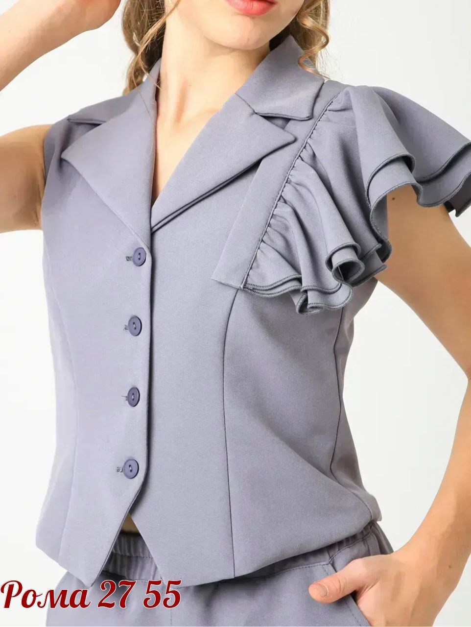 костюм брючный,брючный костюм женский,серый брючный костюм,костюм брючный с жилетом,женский костюм