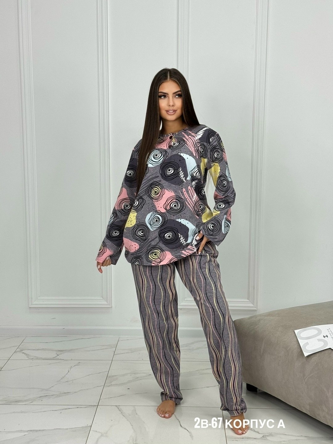 женская пижама,костюм женский,пижама женская со штанами и кофтой,трикотажные костюмы,пижама