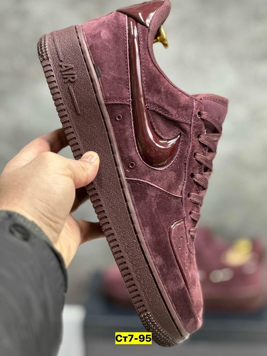 nike air force 1 low цвет бордовый,,nike air force 1 '07,кроссовки nike air force 1 low цвет бордовый,nike air force 1 low