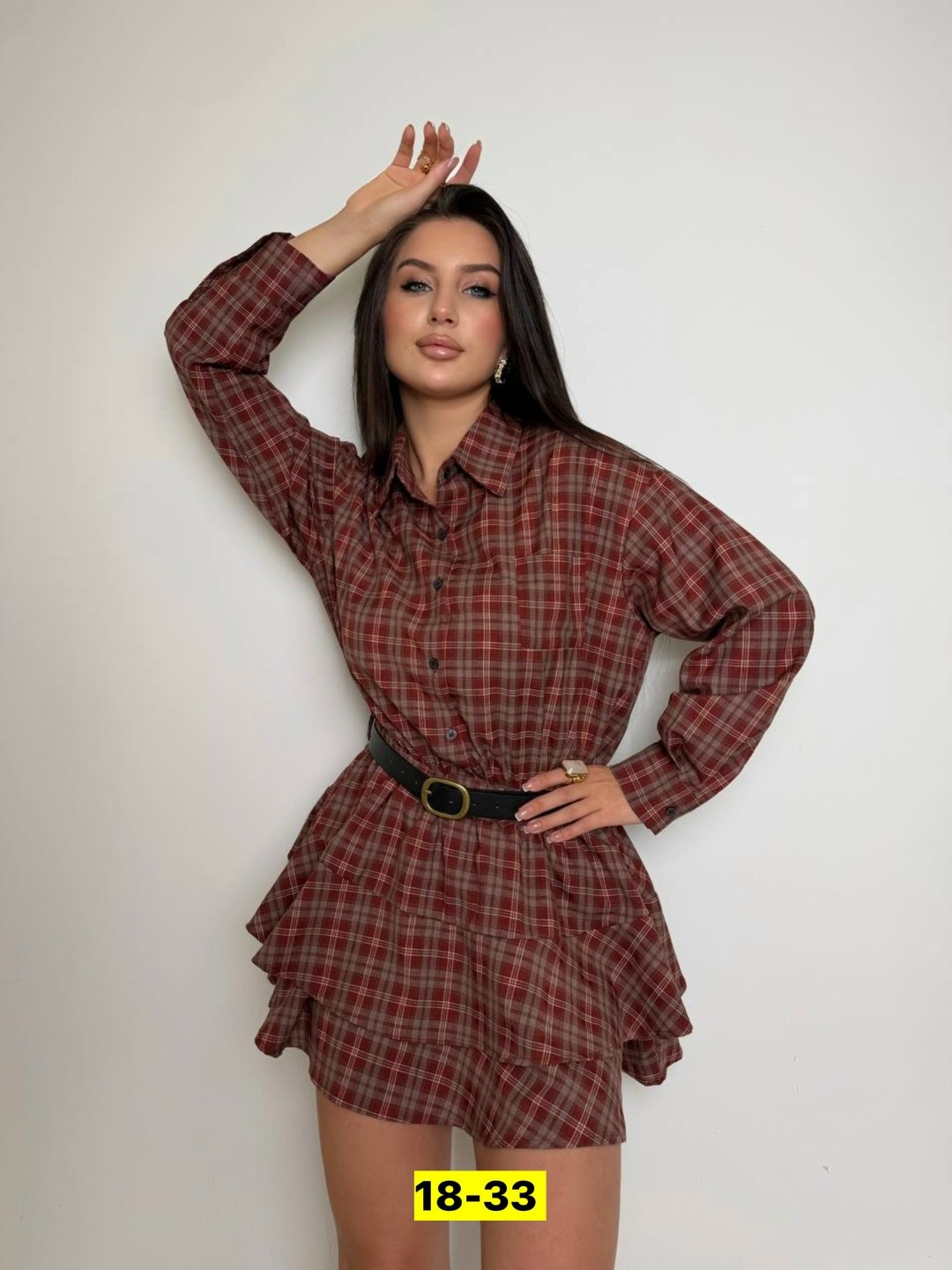 костюм двойка с юбкой и рубашкой в клетку btf brand,костюм юбка и рубашка в клетку,костюм с короткой юбкой и рубашкой в клетку moonchild,костюм с юбкой и рубашкой,костюм с юбкой в клетку rashadi 33237