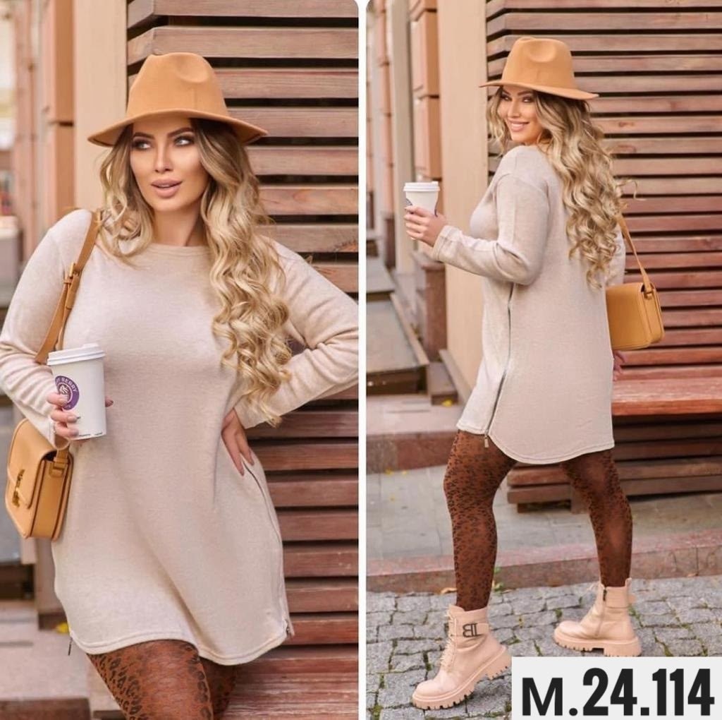 трикотажное платье туника,туника стильная,платье женское теплое,туника теплая платье,платье из ангоры