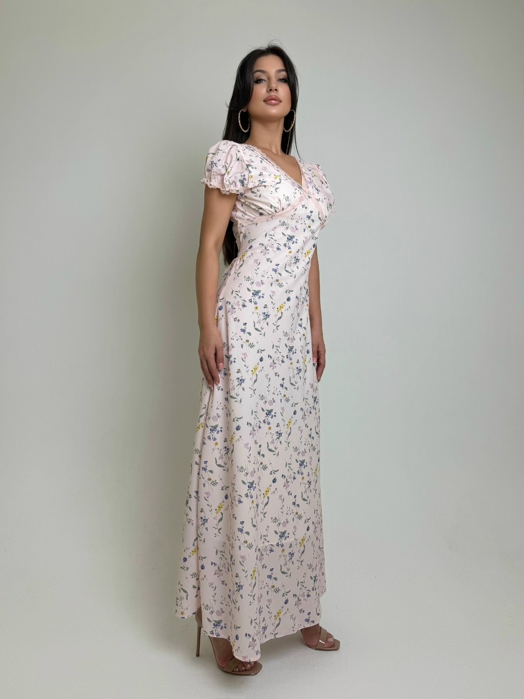 платье женское летнее,платье из муслина цветочки yusubova.brand,летние платье,платье,платье на лето