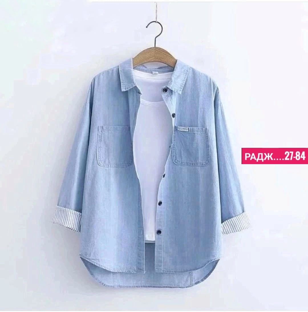 рубашка женская джинсовая,женская джинсовая рубашка с длинным рукавом,рубашка женская голубая,джинсовая рубашка женская 2026,рубашка с длинным рукавом джинсовая