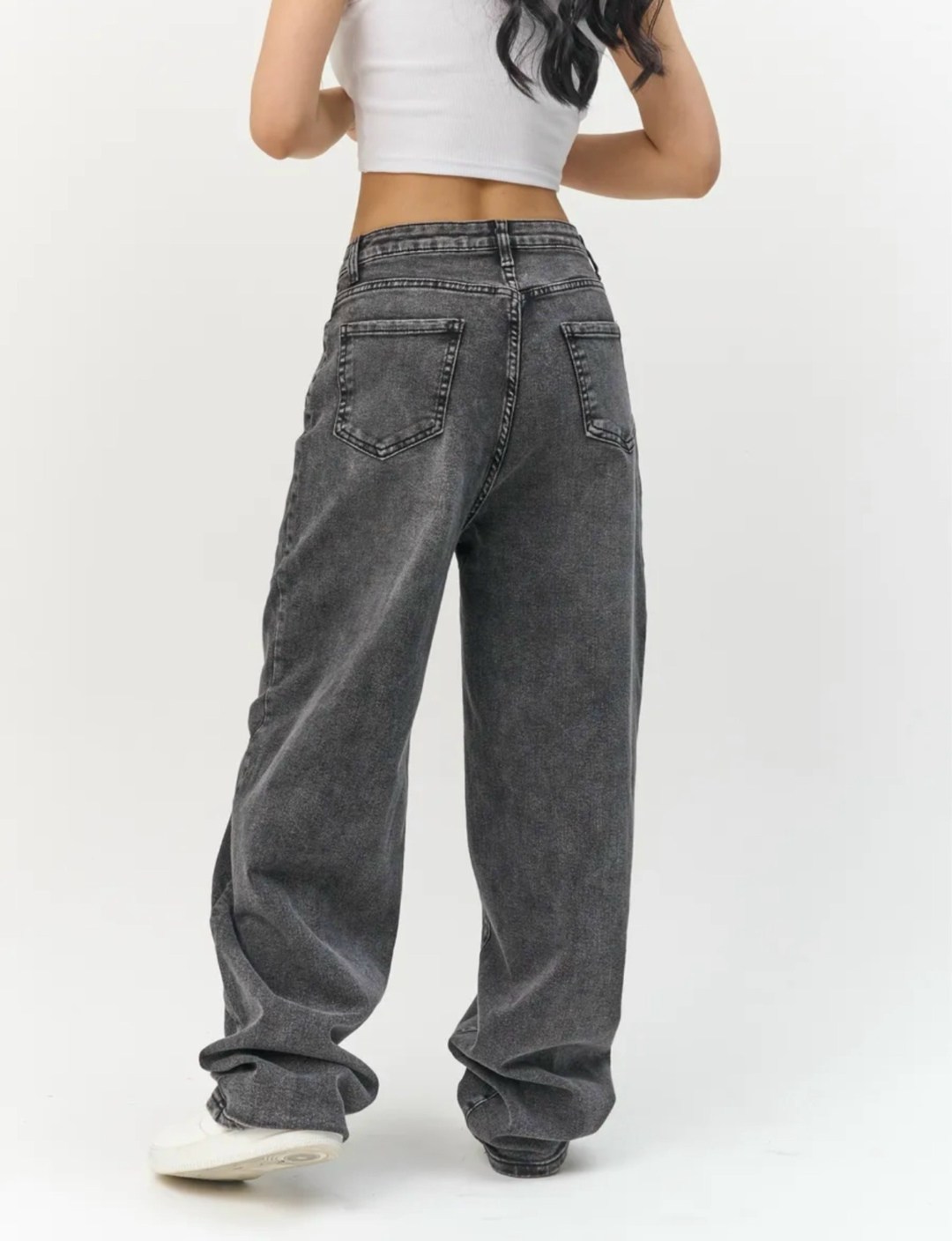 джинсы женские,джинсы женские темно-серого цвета,джинсы широкие,джинсы,джинсы прямые