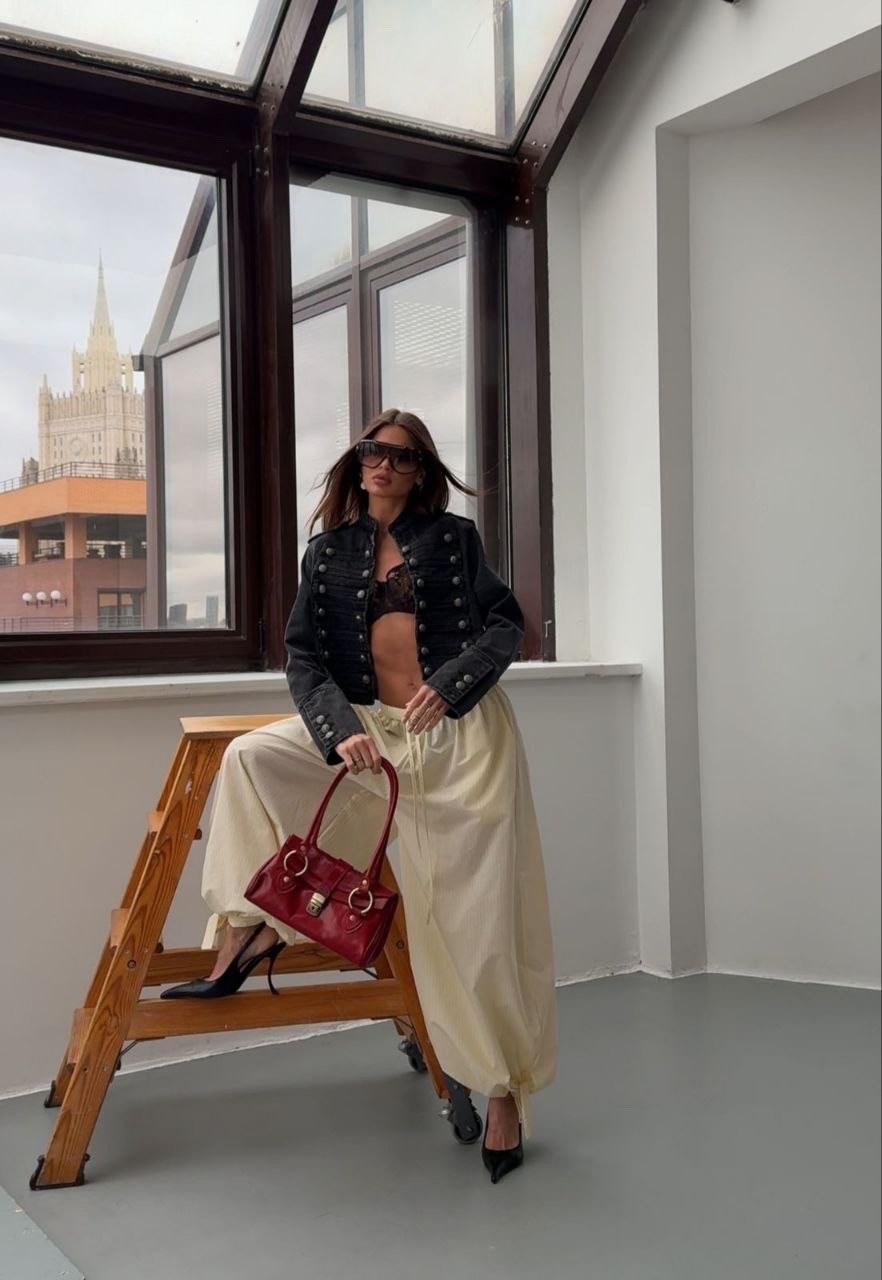 куртка в стиле милитари,мода стиль,модные стили,короткая куртка