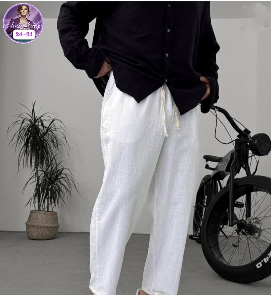 брюки льняные мужские,штаны льняные мужские,широкие льняные штаны мужские,летние брюки мужские,льняные брюки