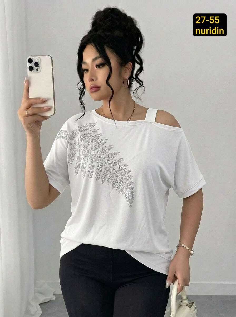 футболки женские больших размеров,женская футболка,футболка больших размеров для женщин,футболка оверсайз со стразам,кофта женская