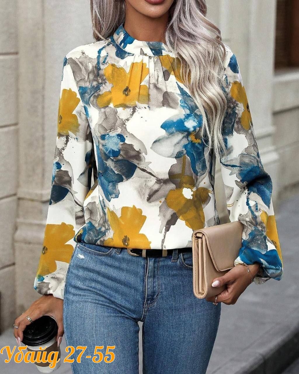 модная блузка,модная женская блузка,женская блузка с цветочным принтом,блузка с цветочным принтом,блуза с цветочным принтом