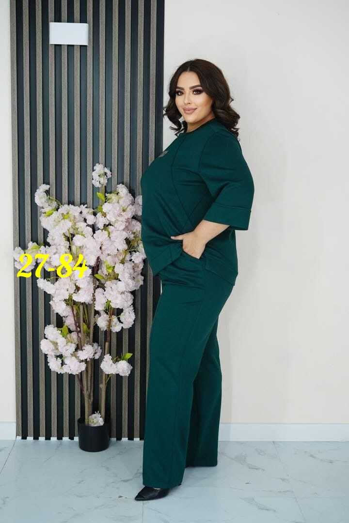 костюм женский,повседневный костюм,спортивные костюмы женские,женский костюм двойка футболка/штаны nobilitas голубой (l размер),костюм синий