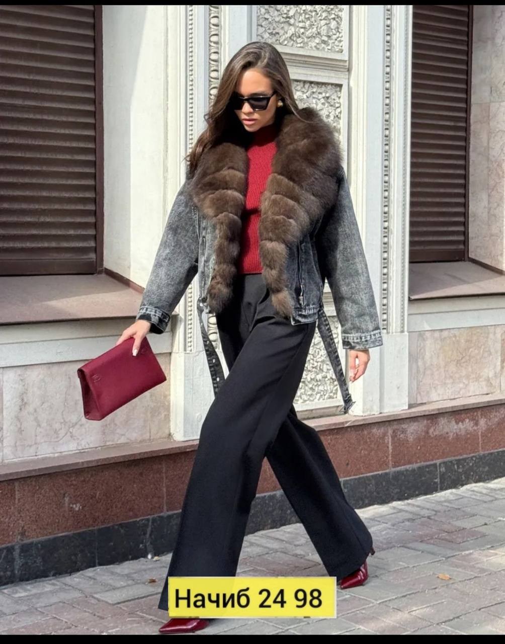 куртка джинсовая с мехом песца,джинсовка с мехом песца,куртка джинсовая с мехом,джинсовая куртка с натуральным мехом песца,джинсовка с мехом