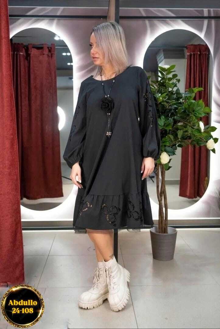 платье женское,платье больших размеров,платье ткань трикотаж,платье в один цветах