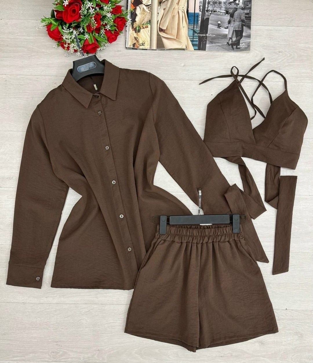 женский костюм с шортами,льняной костюм с шортами,женский летний костюм,желтый костюм