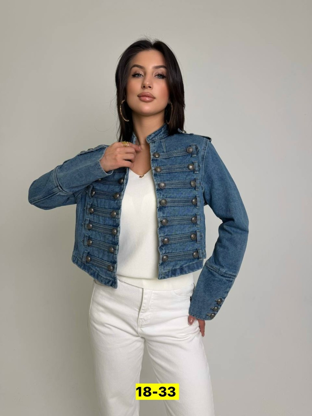 джинсовая куртка в стиле милитари,куртка в стиле милитари женская,джинсовая куртка,пиджак джинсовый женский приталенный,джинсовая куртка женская