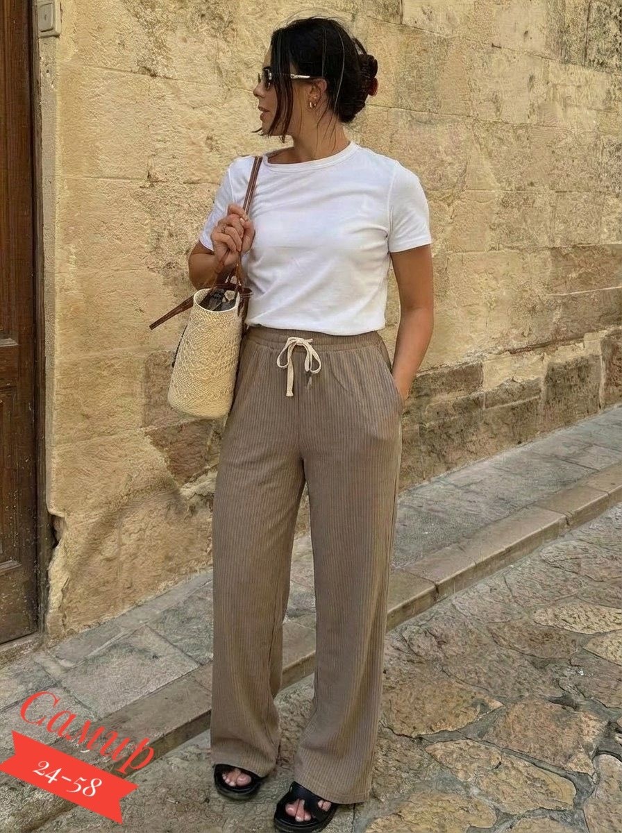 повседневные брюки,женские брюки,брюки универсальные,брюки женские широкие,летние брюки
