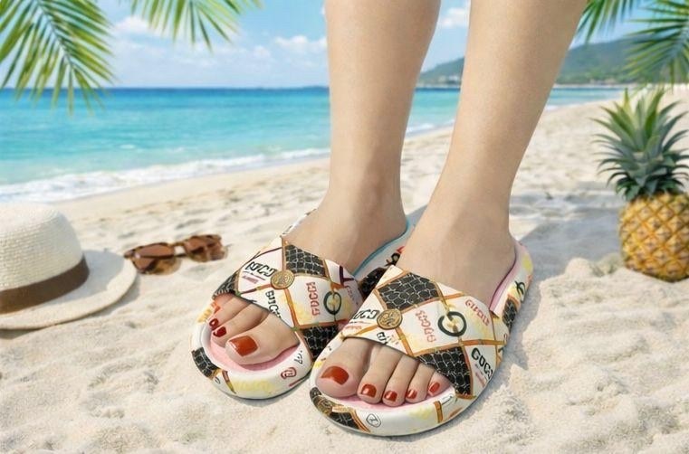 шлепанцы с принтом,шлепанцы женские,женские пляжные шлепанцы,пляжная ,шлепанцы пляжные