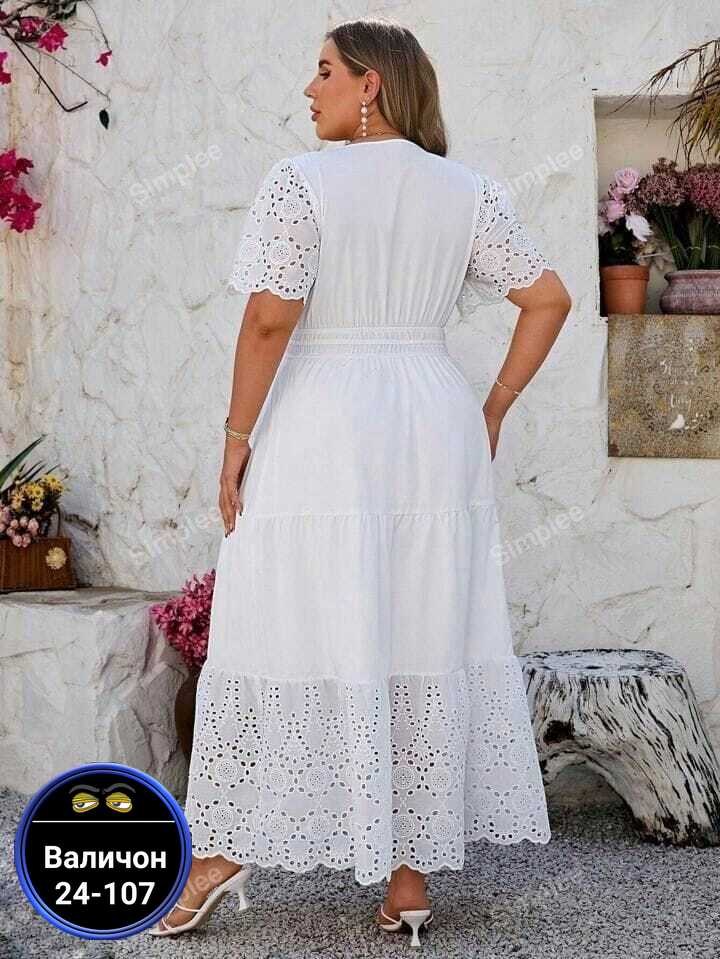 платье летнее больших размеров повседневное,платье женское белое,кружевное платье,платье летнее большие размеры,платье летнее