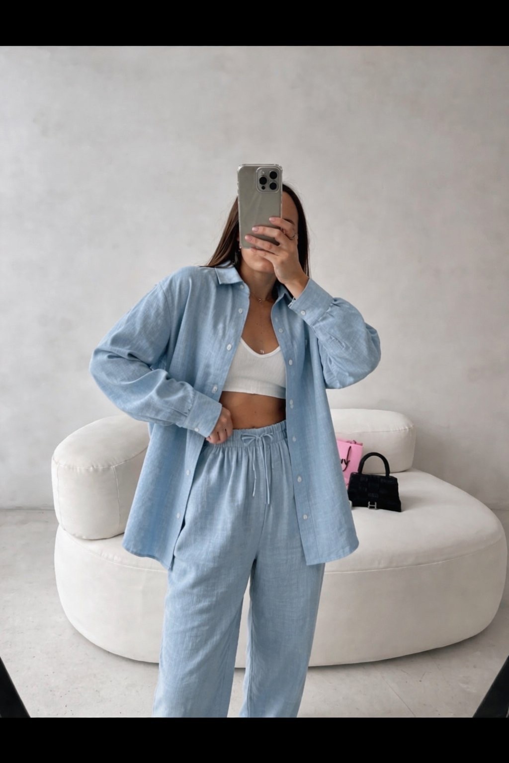 брючный костюм,льняной брючный костюм,костюм голубой,летний брючный костюм,костюм женский летний брючный льняной