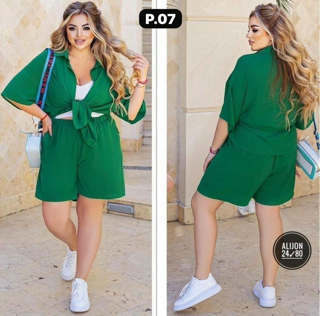 костюм с шортами женский летний больших размеров,костюм женский,женские летние костюмы,костюм 3ка,летние костюмы