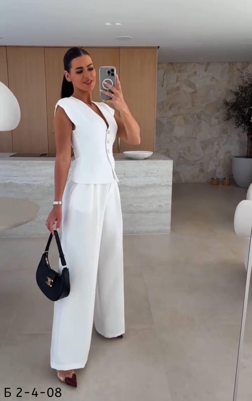 костюм брючный,белый костюм брючный,брючные костюмы bezko,костюм женский брючный,женский костюм